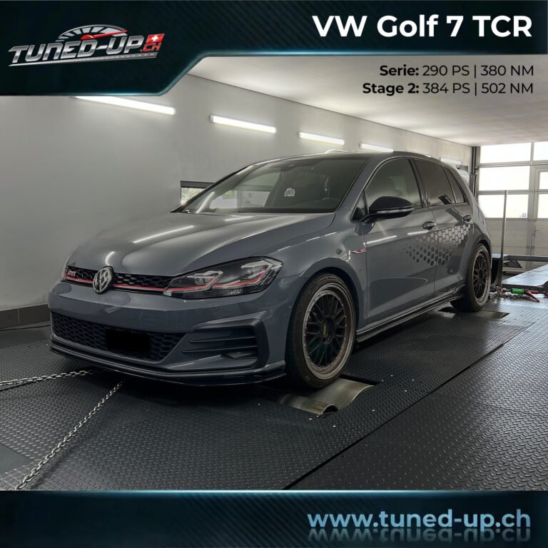 Golf 7 TCR Stage 2 mit 384 PS bei Tuned-up.ch