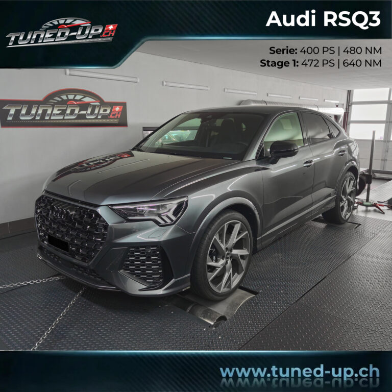Audi RS Q3 Stage 1 auf dem Allrad-Leistungsprüfstand