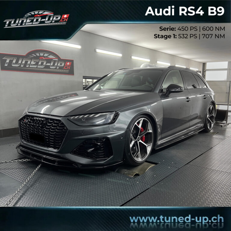 Audi RS4 B9 Stage 1 bei Tuned-up in Rorbas
